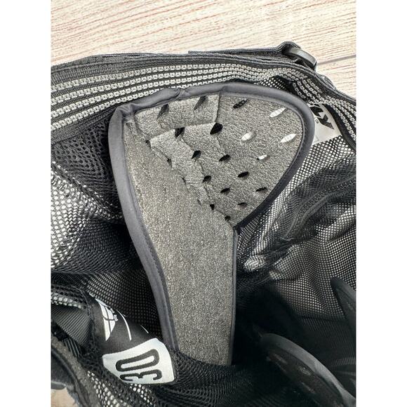 Fly Racing F-16 Motocross Pants Mens 30 Black Gray Hip Pads Adjustable Waist - Picture 8 of 12